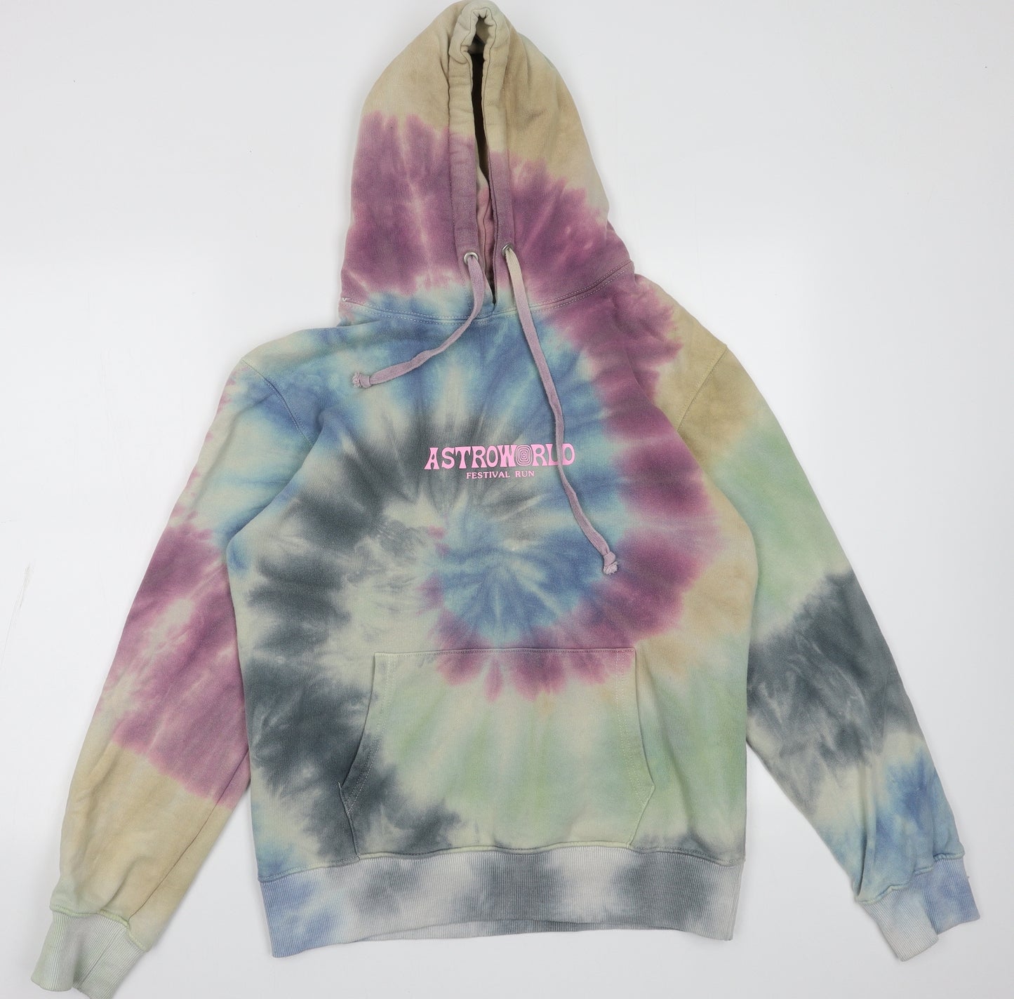 Preworn Womens Multicoloured  Cotton Pullover Hoodie Size M  Pullover - astro world