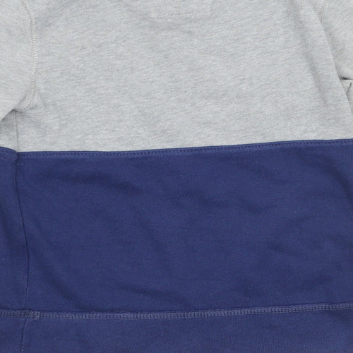 abercrombie kids Boys Grey  Cotton Pullover Sweatshirt Size 7-8 Years