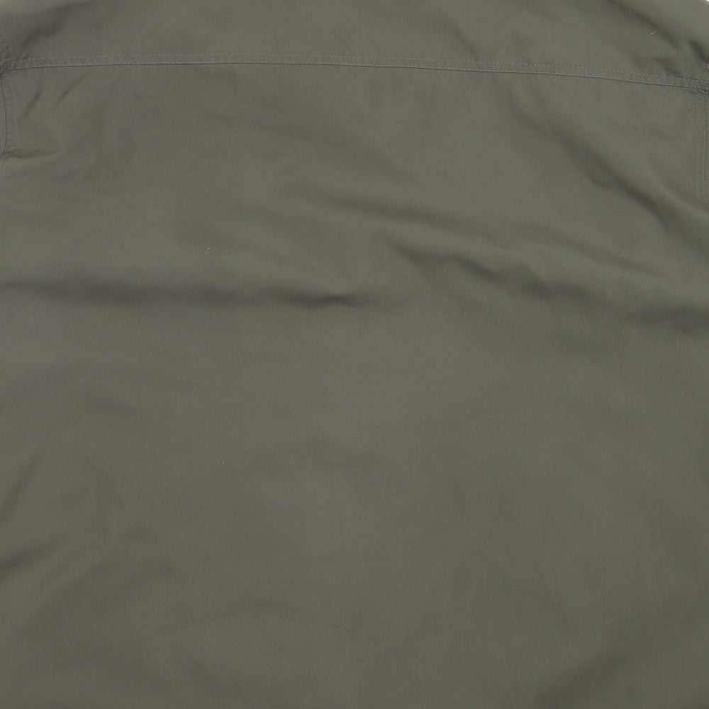 Hutson Harbour Mens Green   Overcoat Coat Size L