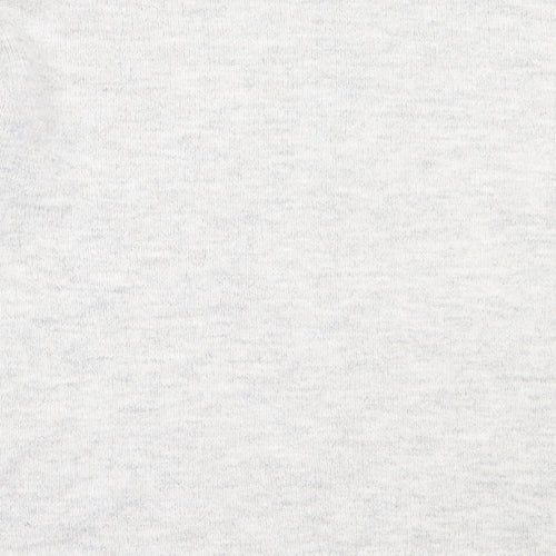 George Womens Grey Round Neck  Acrylic Pullover Jumper Size M