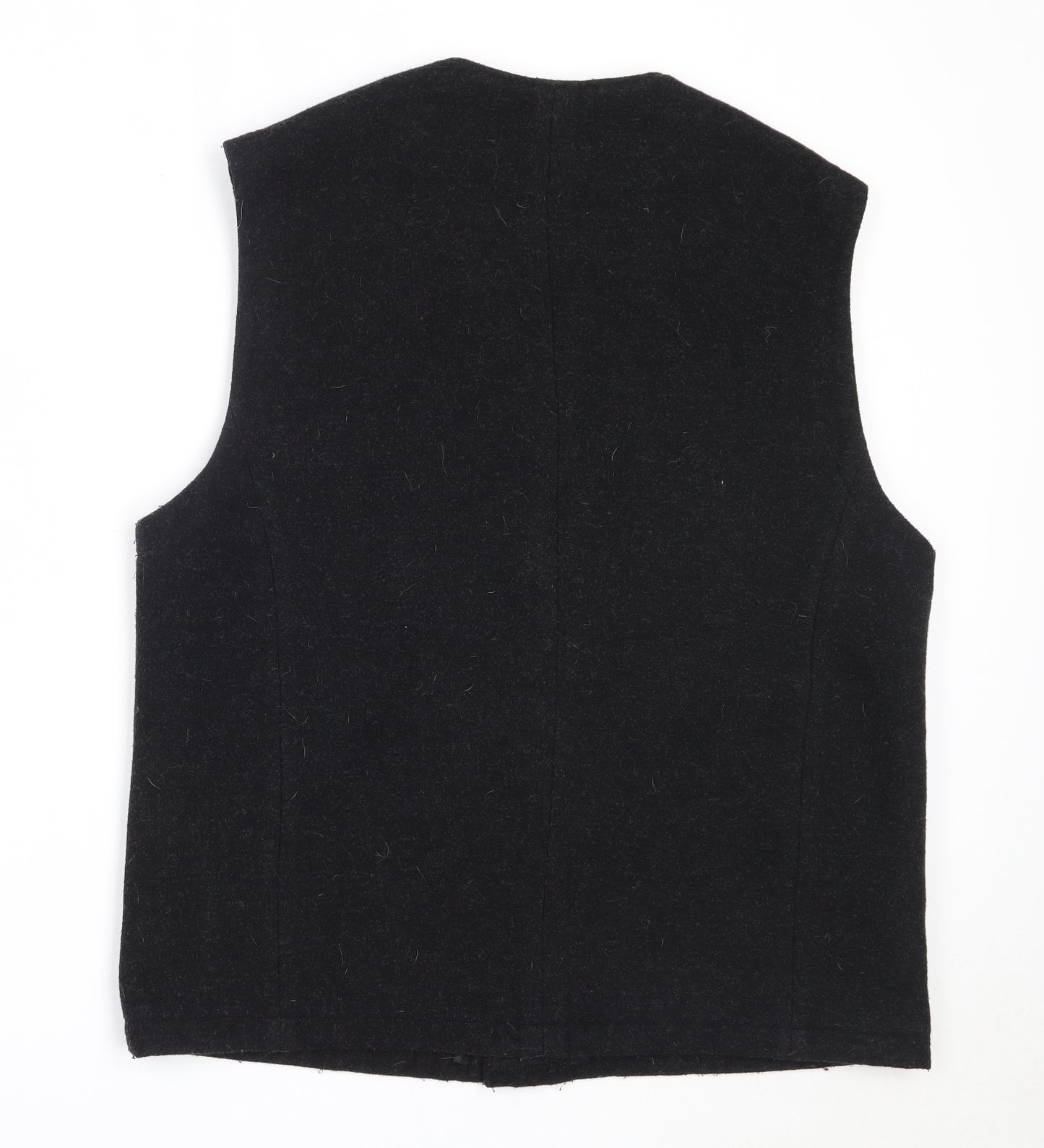 Camel Collection Mens Black   Jacket Waistcoat Size 42