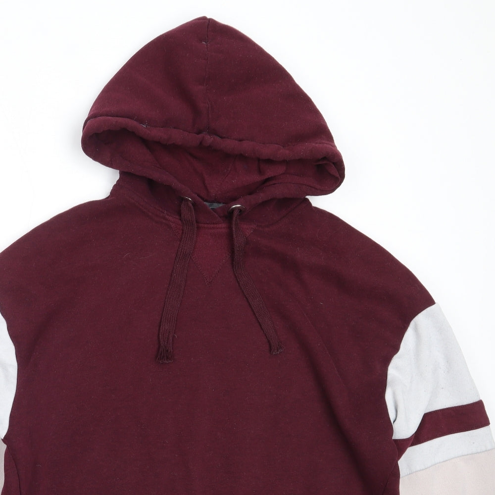 Primark Womens Purple  Polyester Pullover Hoodie Size S