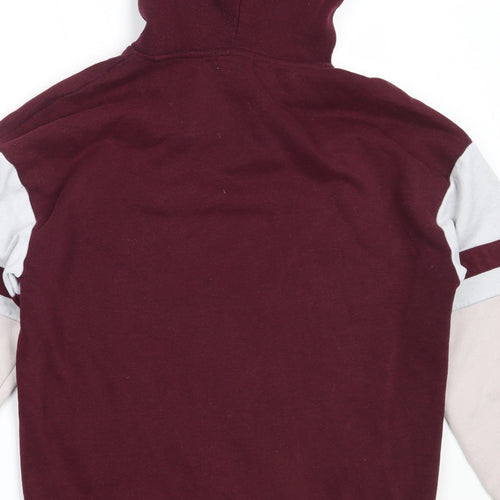 Primark Womens Purple  Polyester Pullover Hoodie Size S