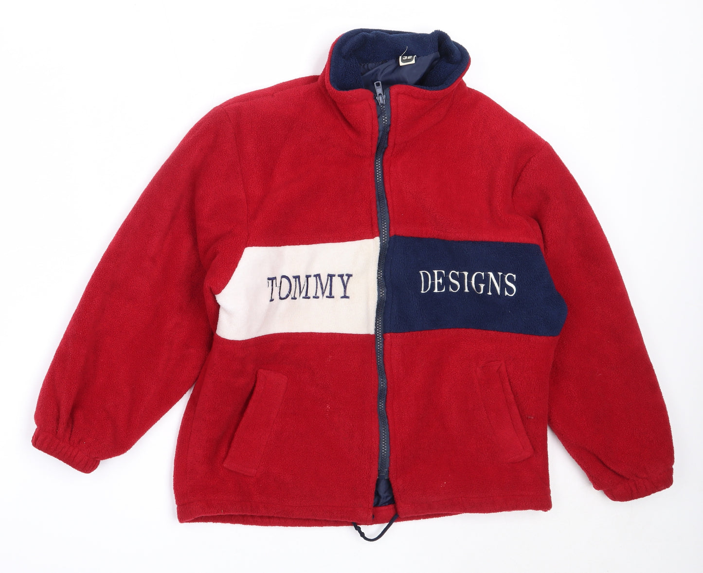 Tommy Designs Womens Red   Jacket  Size 32