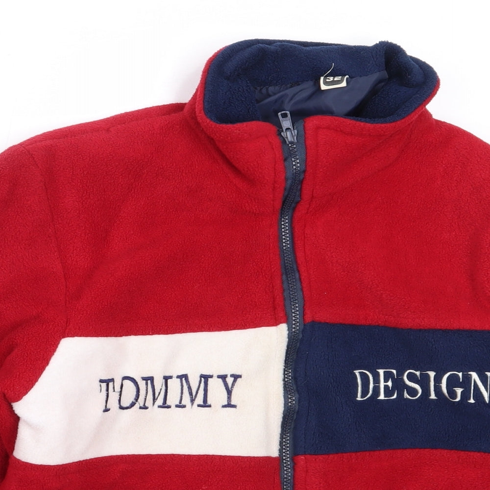Tommy Designs Womens Red   Jacket  Size 32