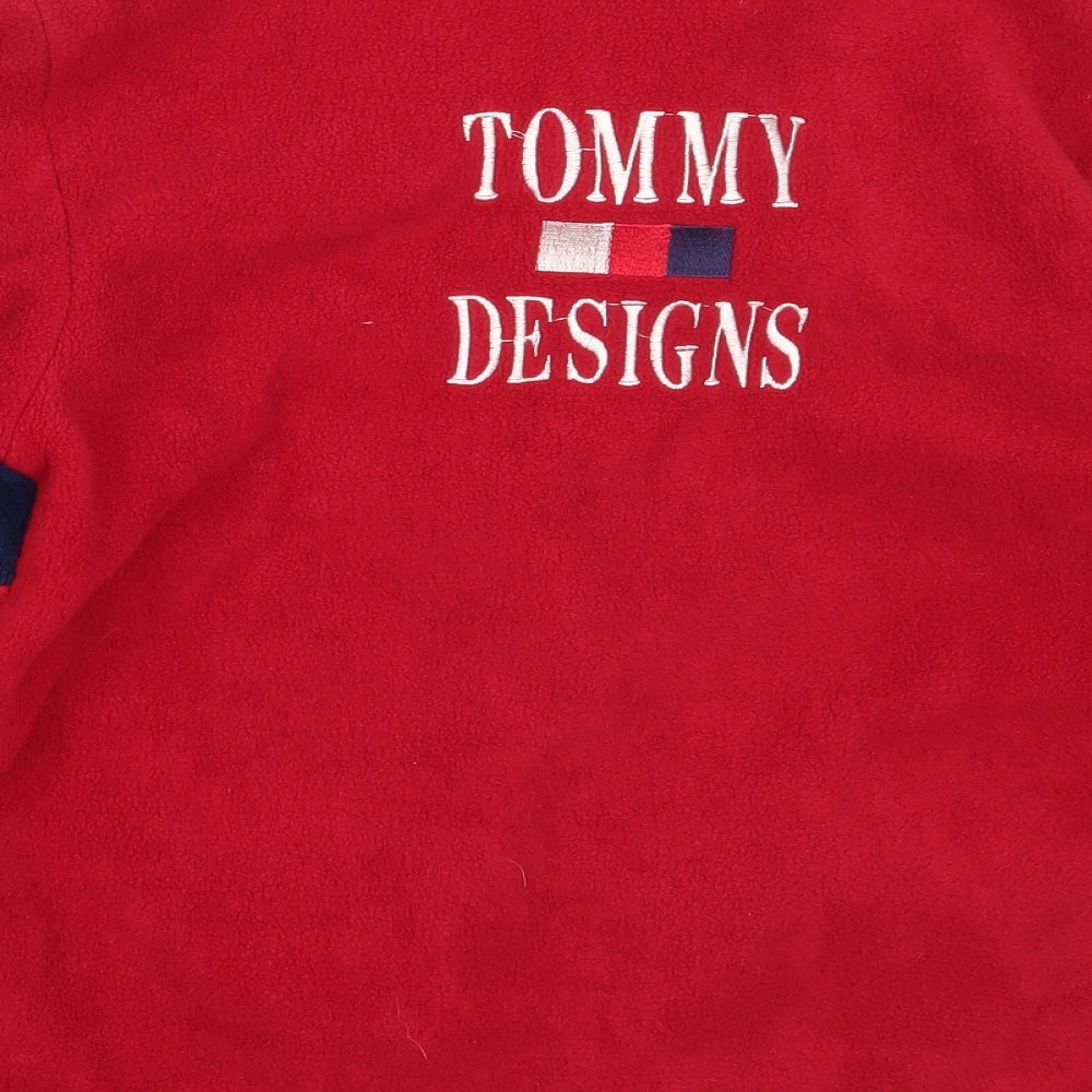 Tommy Designs Womens Red   Jacket  Size 32