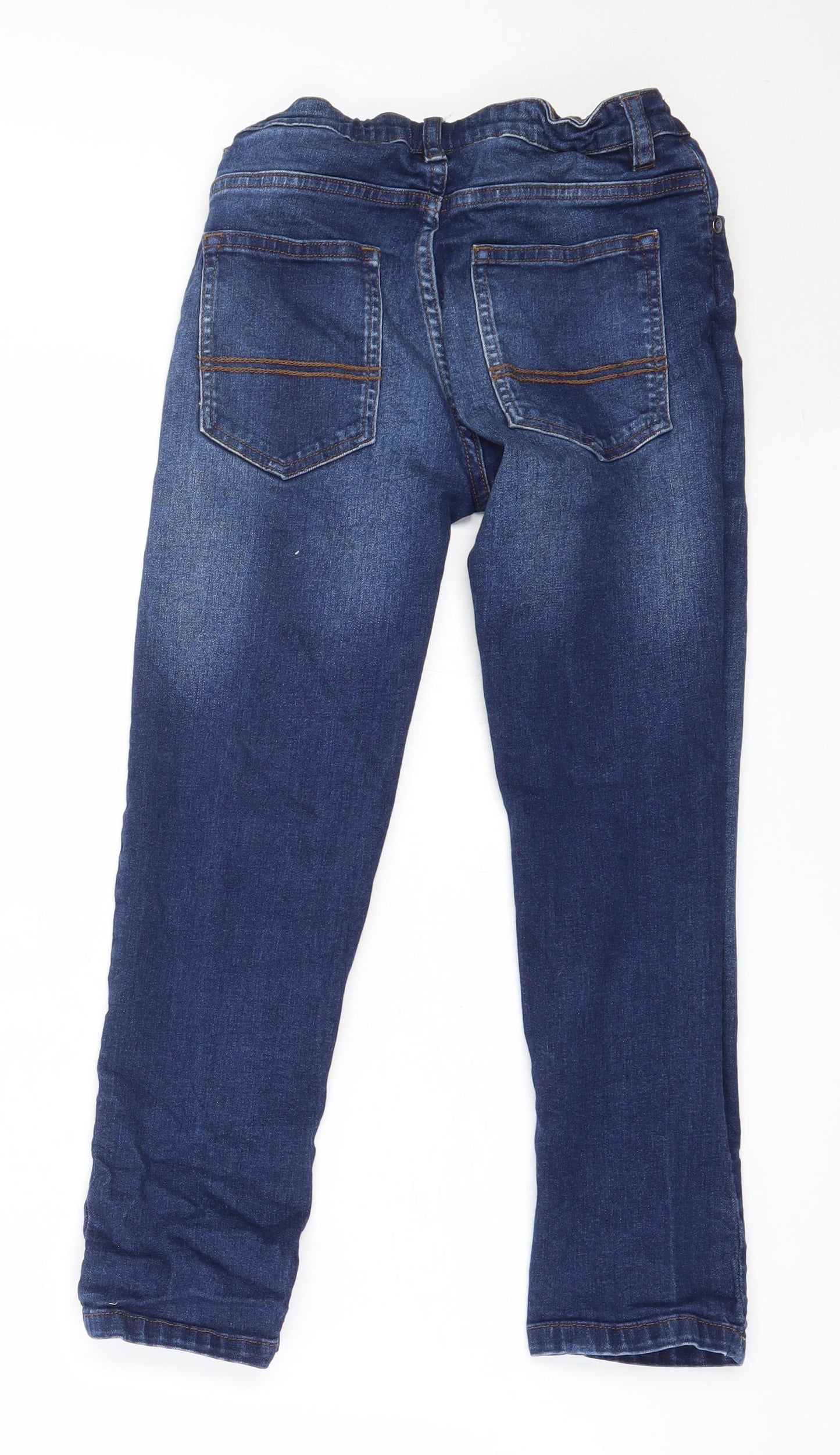 NEXT Boys Blue  Cotton Straight Jeans Size 9 Years  Regular
