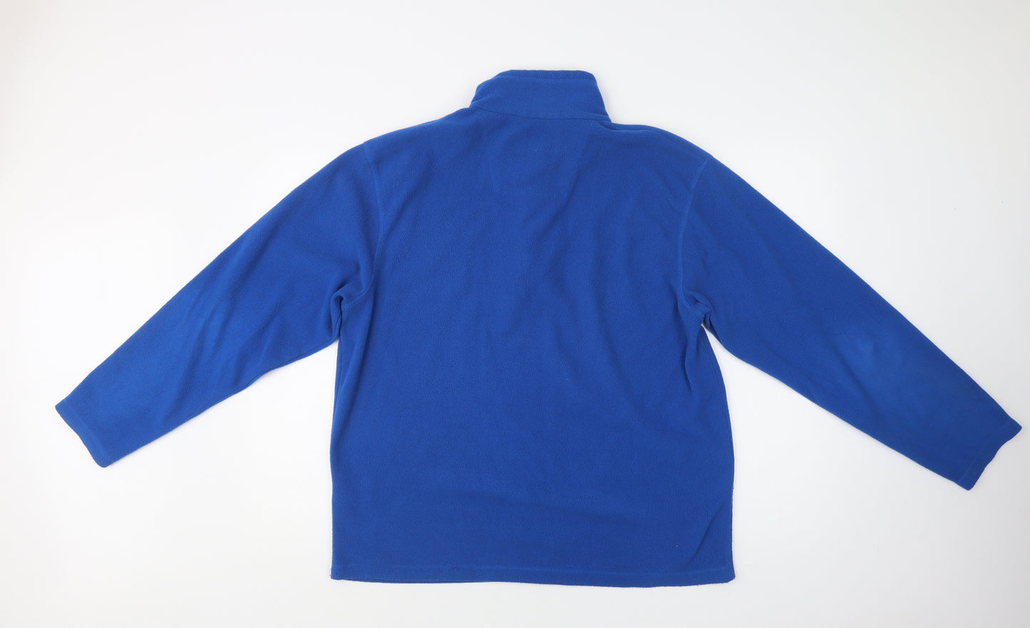 Regatta Mens Blue  Polyester Henley Sweatshirt Size L