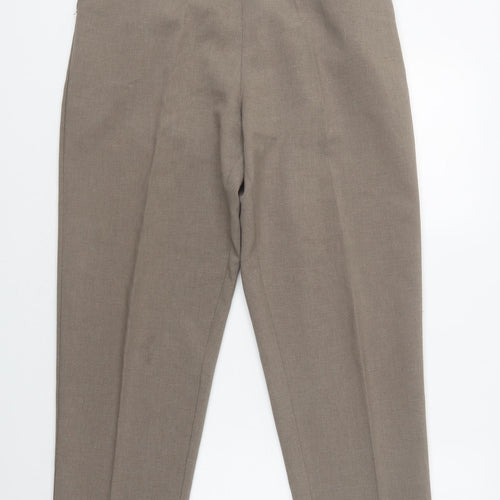 Saira Womens Beige  Polyester Trousers  Size M L29 in Regular