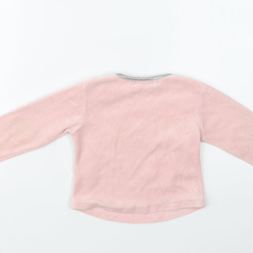 Early Days Baby Pink  Polyester Pullover Jumper Size 18-24 Months  Button