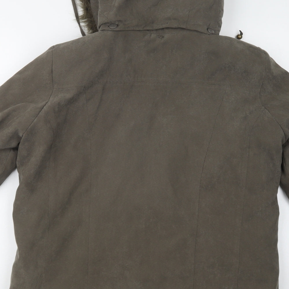Bonmarché Womens Green   Jacket  Size S  Zip