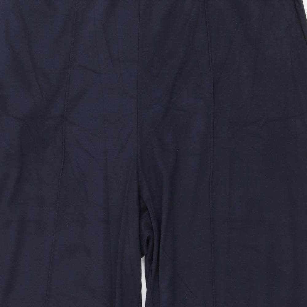 F&F Womens Blue  Polyester Jogger Trousers Size 20 L28 in Regular