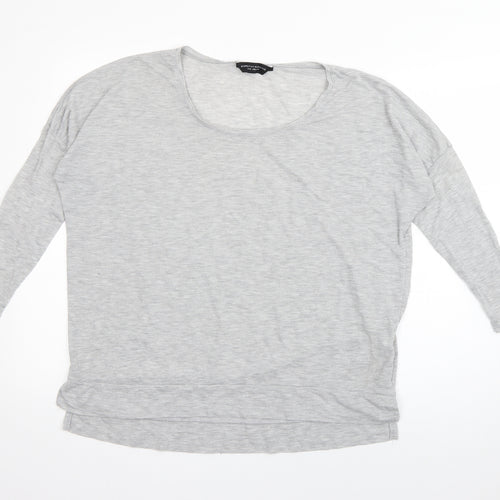 Dorothy Perkins Womens Grey  Polyester Pullover Sweatshirt Size 12  Pullover