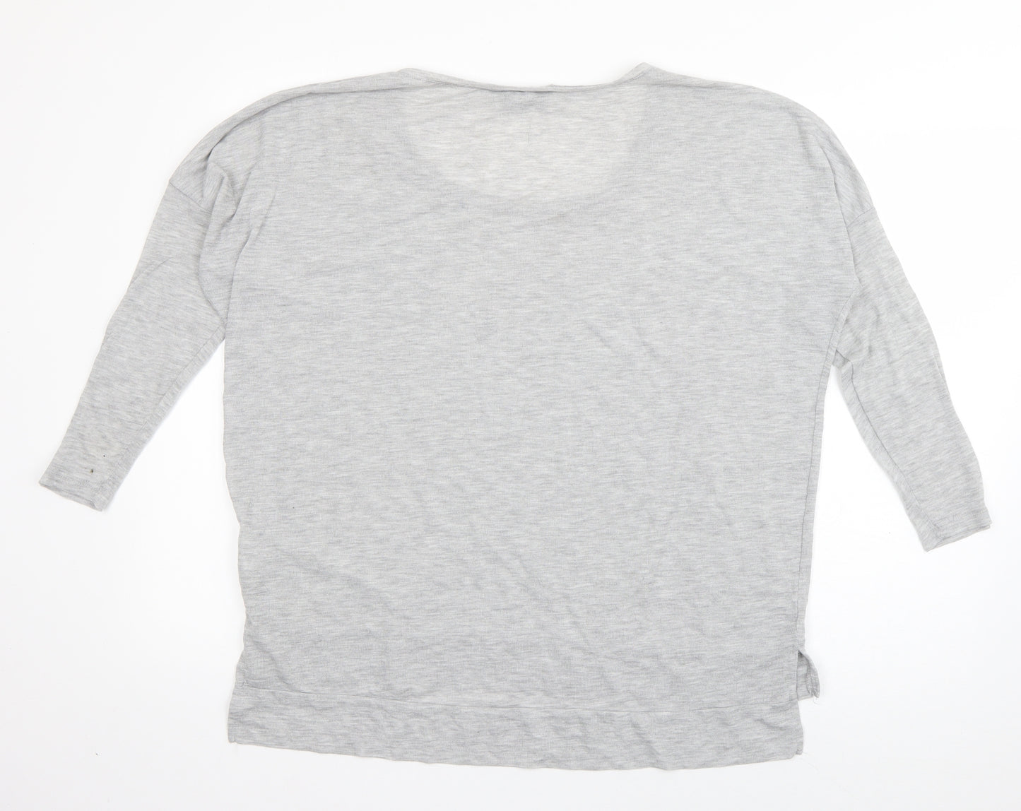 Dorothy Perkins Womens Grey  Polyester Pullover Sweatshirt Size 12  Pullover