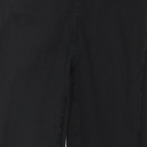 Pieces Womens Grey  Cotton Skinny Jeans Size 28 in L31 in Regular Zip