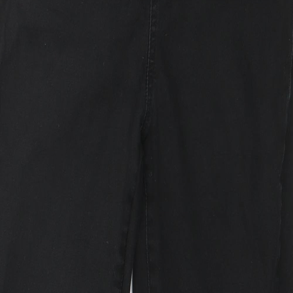 Pieces Womens Grey  Cotton Skinny Jeans Size 28 in L31 in Regular Zip