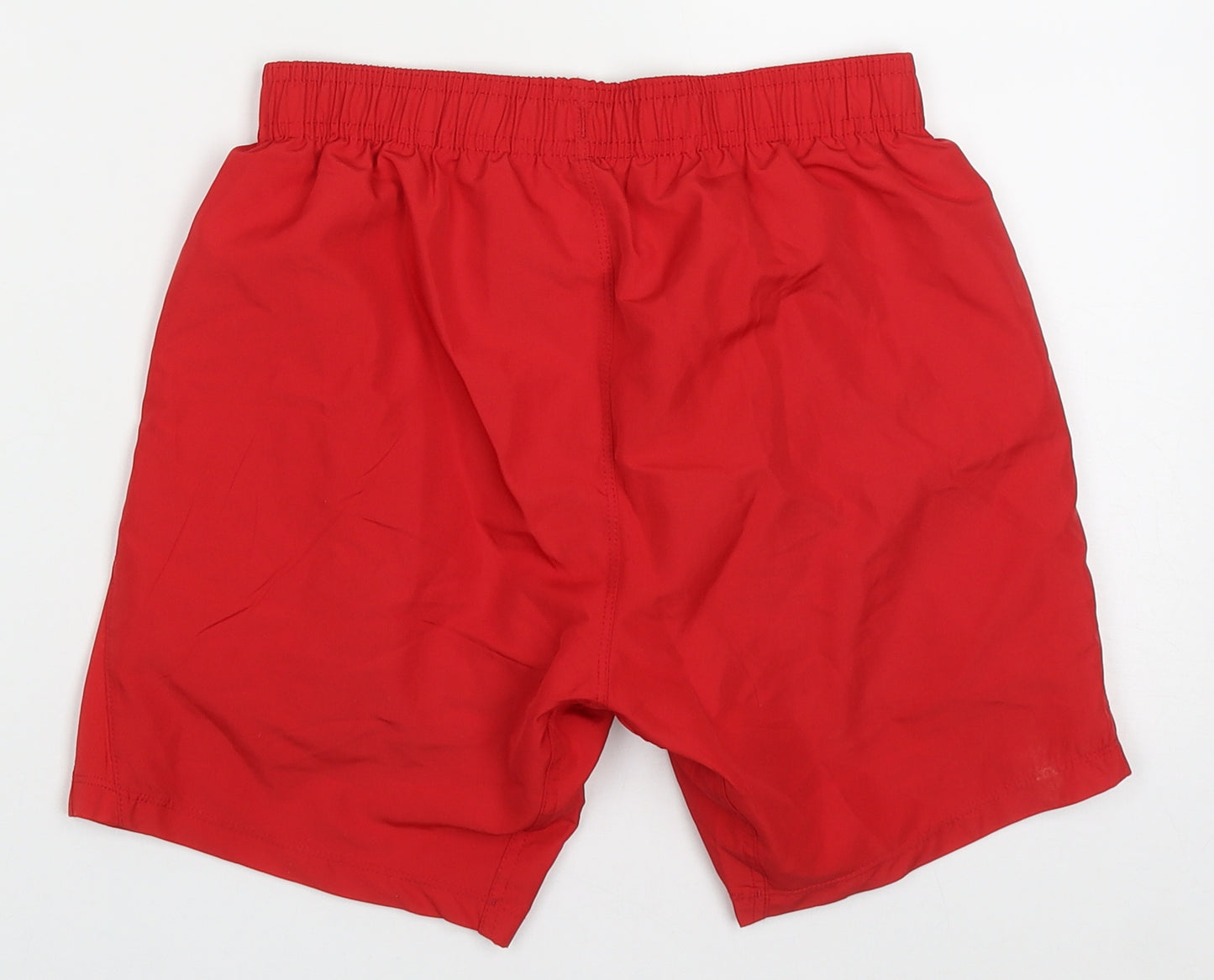 Umbro Boys Red  Polyester Utility Shorts Size 11 Years  Regular  - Red Dragon