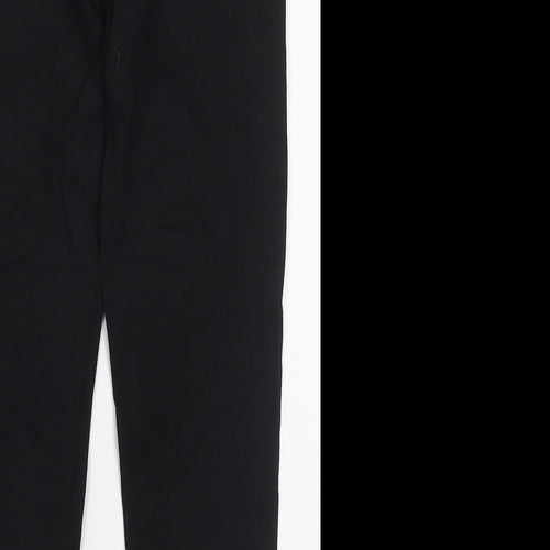 New Look Womens Black  Cotton Carrot Leggings Size 6 L20 in