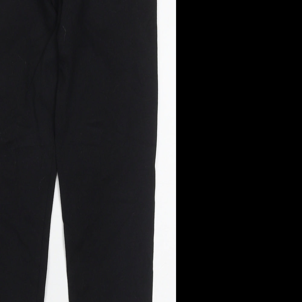 New Look Womens Black  Cotton Carrot Leggings Size 6 L20 in