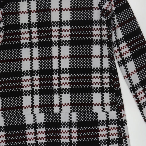 Atmosphere Womens Multicoloured Check Polyester Shift  Size 14  Round Neck Pullover