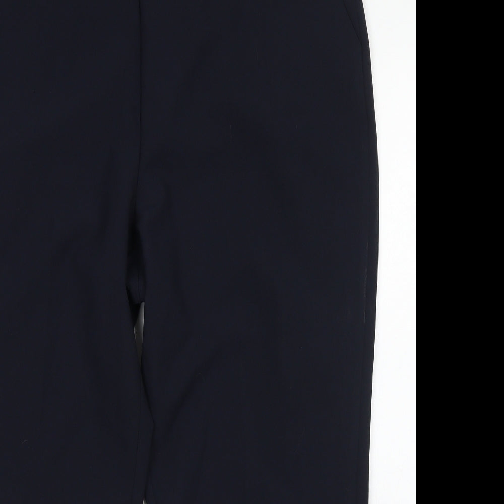 Bonmarché Womens Blue  Polyester Dress Pants Trousers Size 18 L23 in Regular