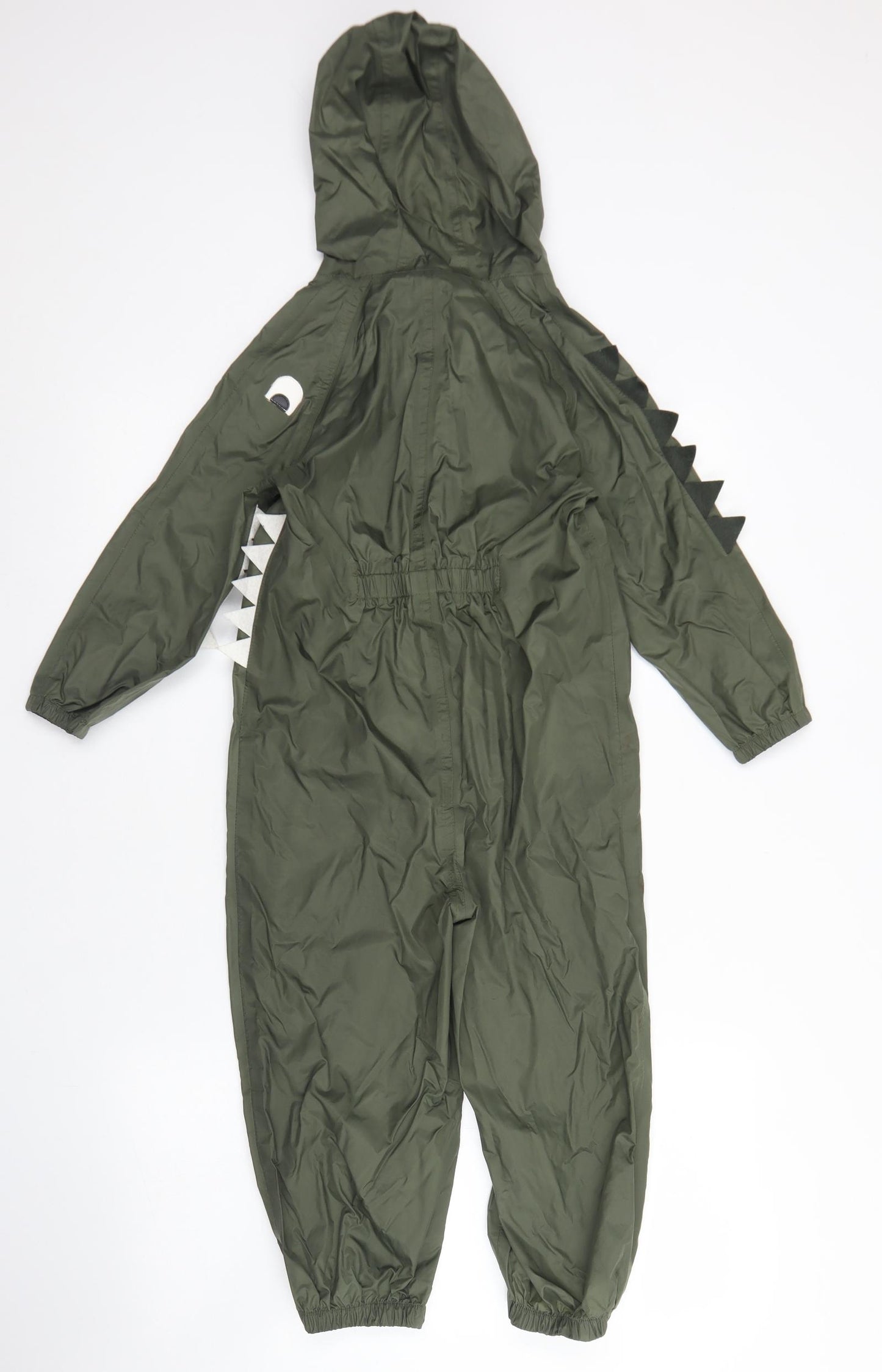 NEXT Boys Green   Rain Coat Jacket Size 5-6 Years  Zip - Rain suit