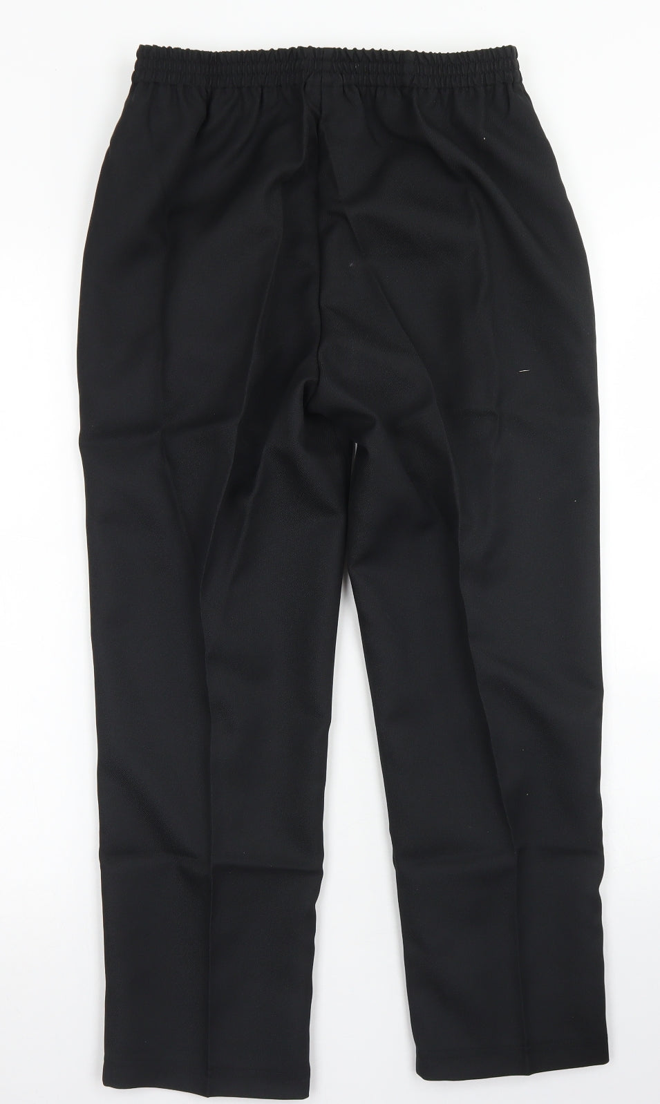 Damart Womens Black  Polyester Dress Pants Trousers Size 10 L24 in Regular