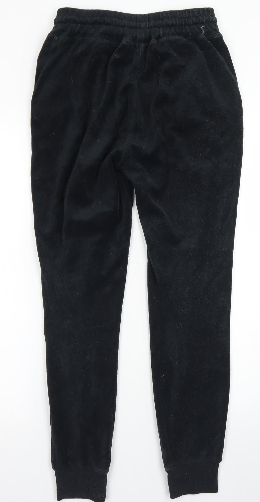 Atmosphere Womens Black  Cotton Jogger Trousers Size 6 L26 in Regular Drawstring