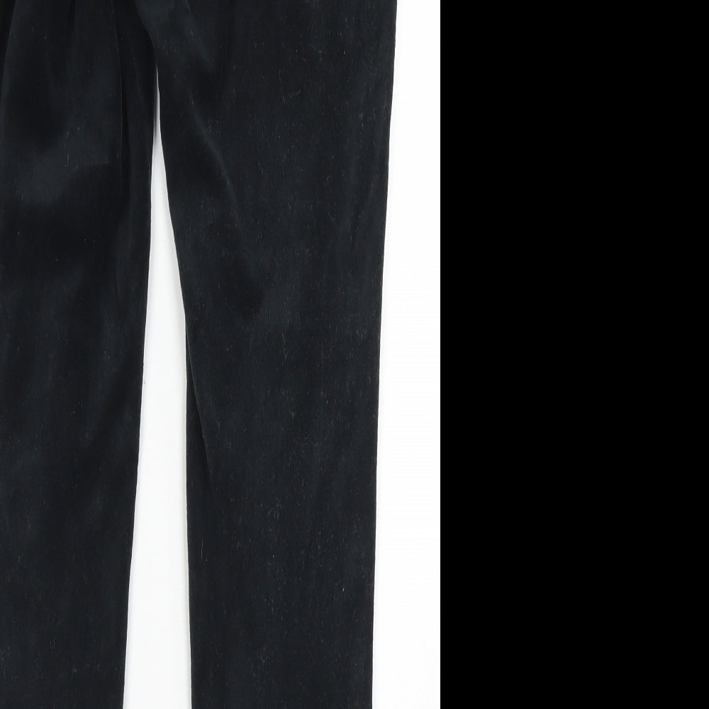 Atmosphere Womens Black  Cotton Jogger Trousers Size 6 L26 in Regular Drawstring