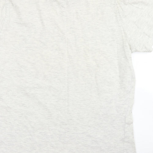 Cedar Wood State Mens Grey  Cotton  T-Shirt Size XS Crew Neck  - The Bronx