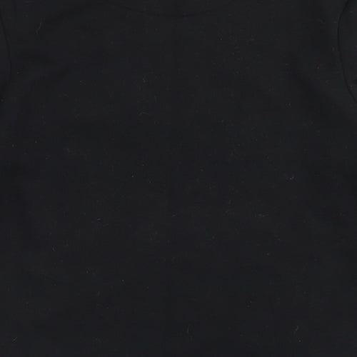 Rebel Boys Black  Polyester Pullover Sweatshirt Size 12-13 Years