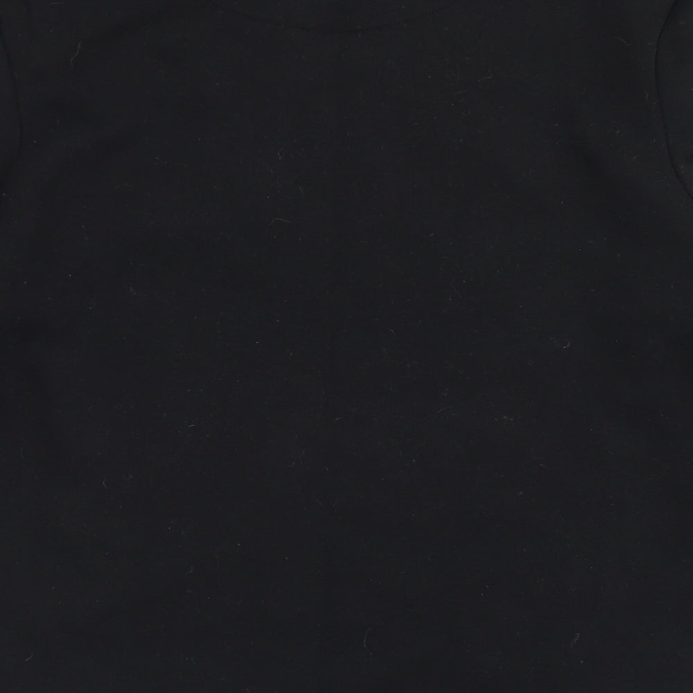Rebel Boys Black  Polyester Pullover Sweatshirt Size 12-13 Years