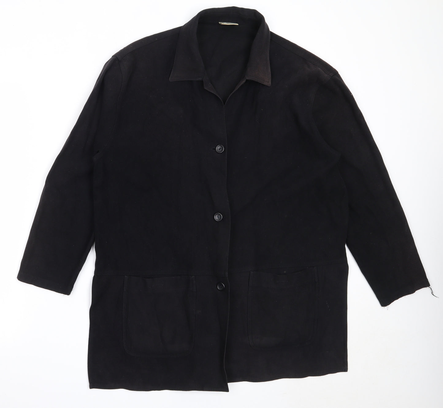 Bianca Womens Black   Jacket  Size 40