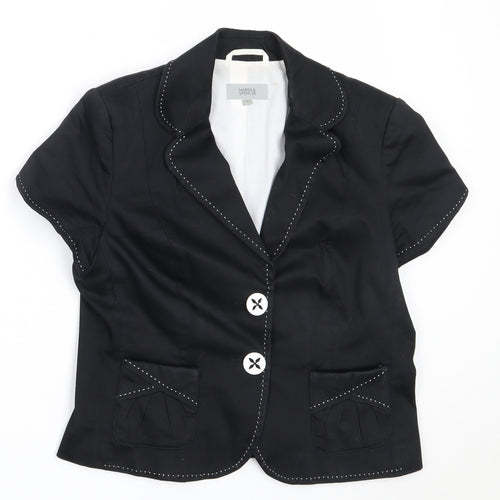 Marks and Spencer Womens Black   Jacket  Size 14