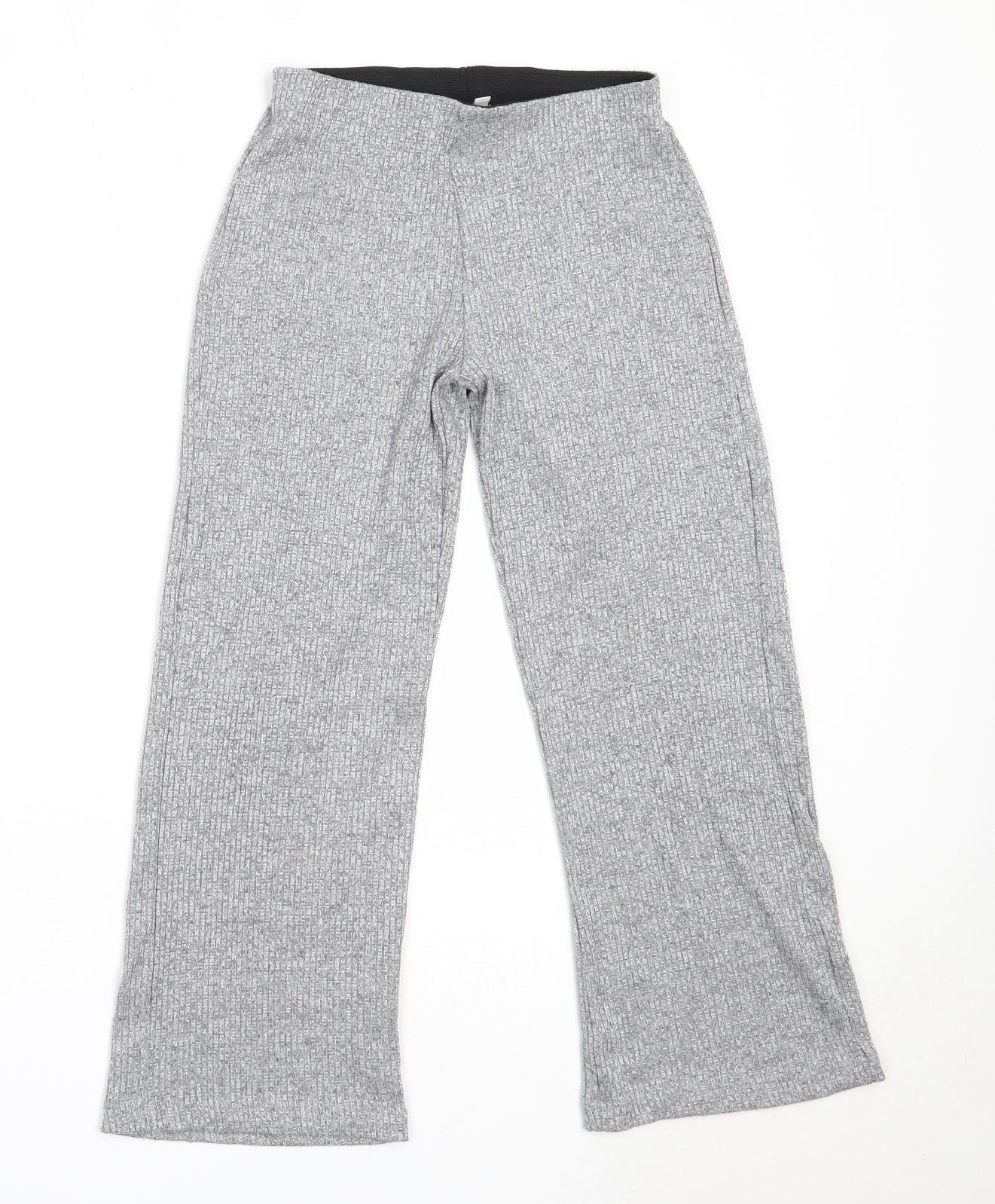 Miss Evie Girls Grey  Polyester Sweatpants Trousers Size 8-9 Years  Regular