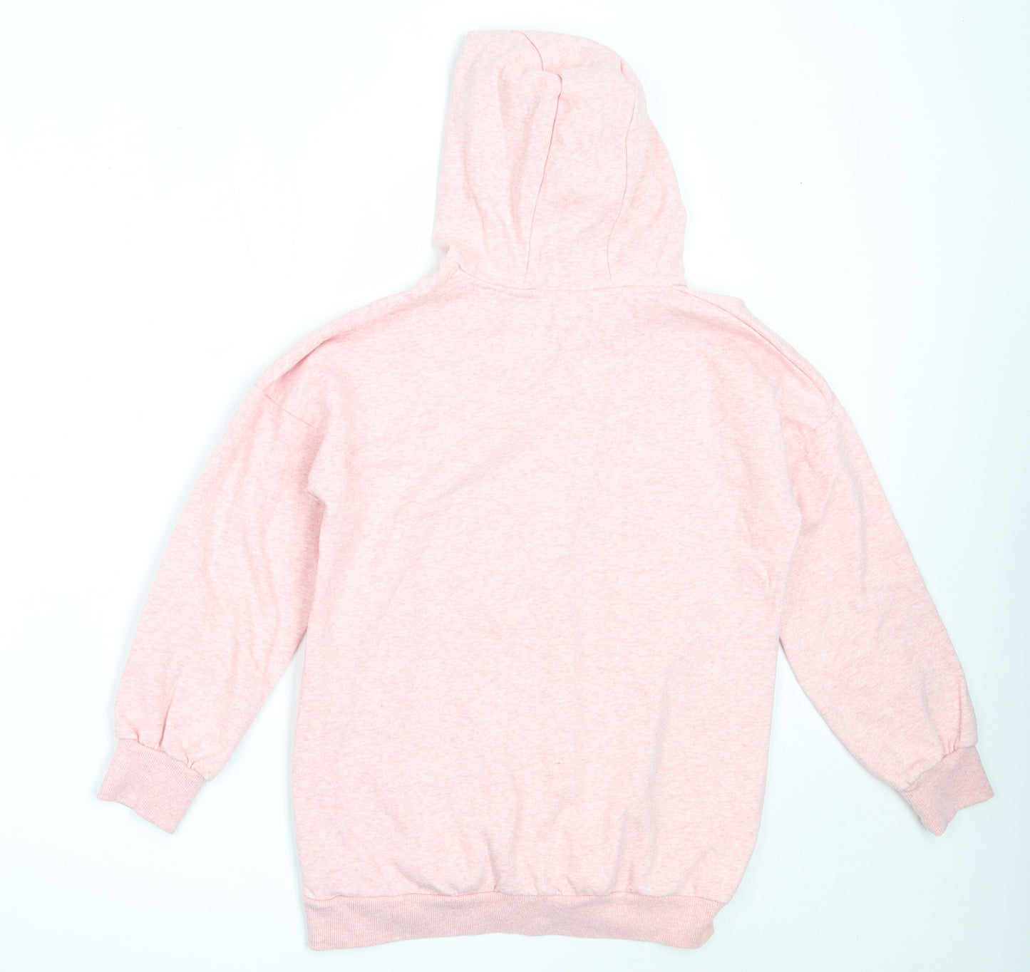 F&F Girls Pink  Cotton Pullover Hoodie Size 11-12 Years