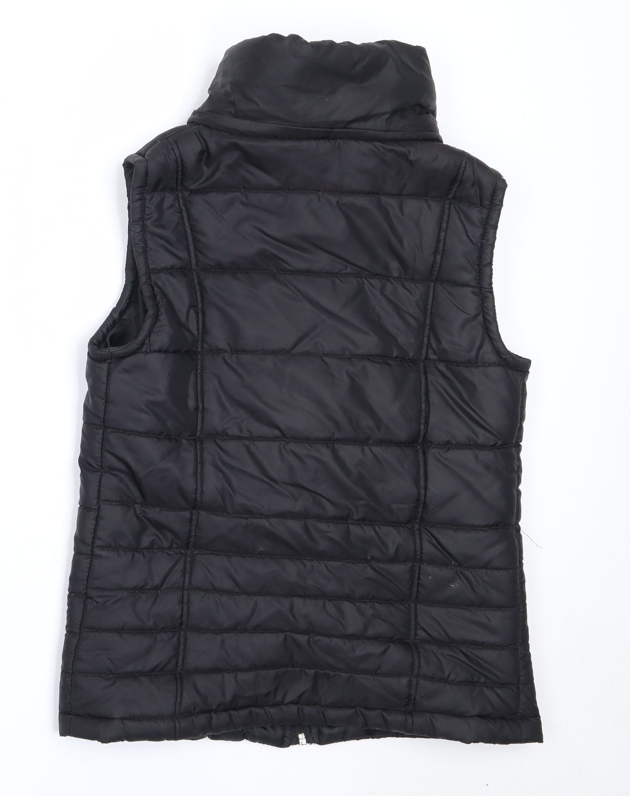 Preworn Womens Black   Gilet Coat Size M