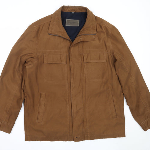 Far Field Mens Brown   Jacket Coat Size 42