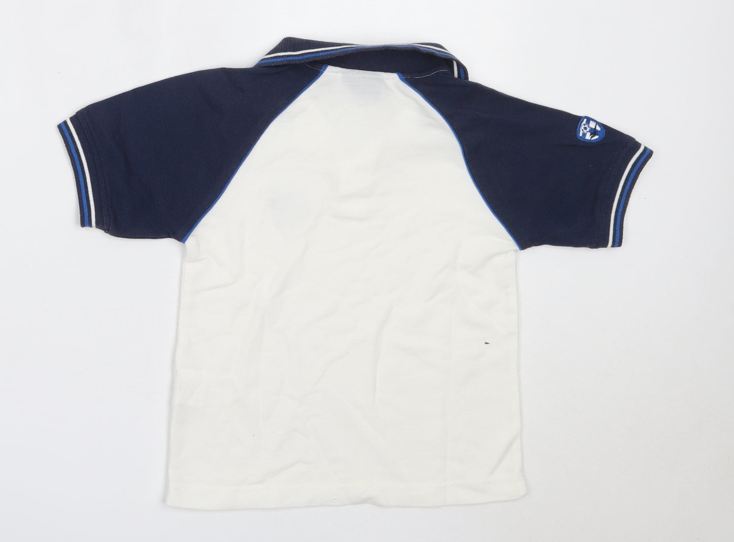 Gola Boys White  Polyester Basic Polo Size 4-5 Years Collared