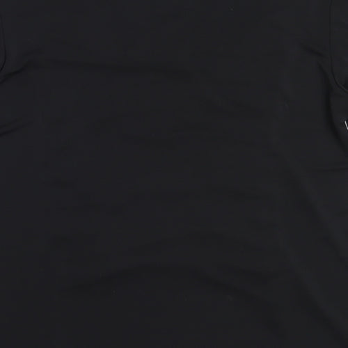 Saloos Womens Black  Polyester Basic Blouse Size 14 Square Neck