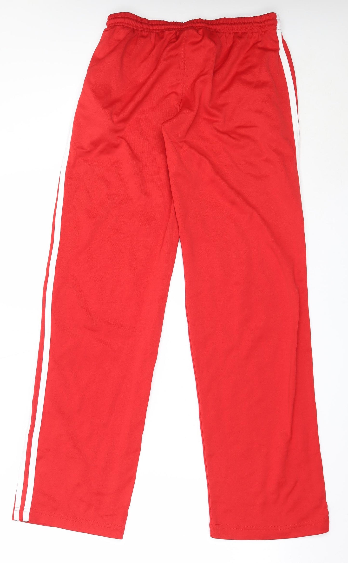 Posh Casuals Womens Red  Polyester Sweatpants Trousers Size M L33.5 in Regular