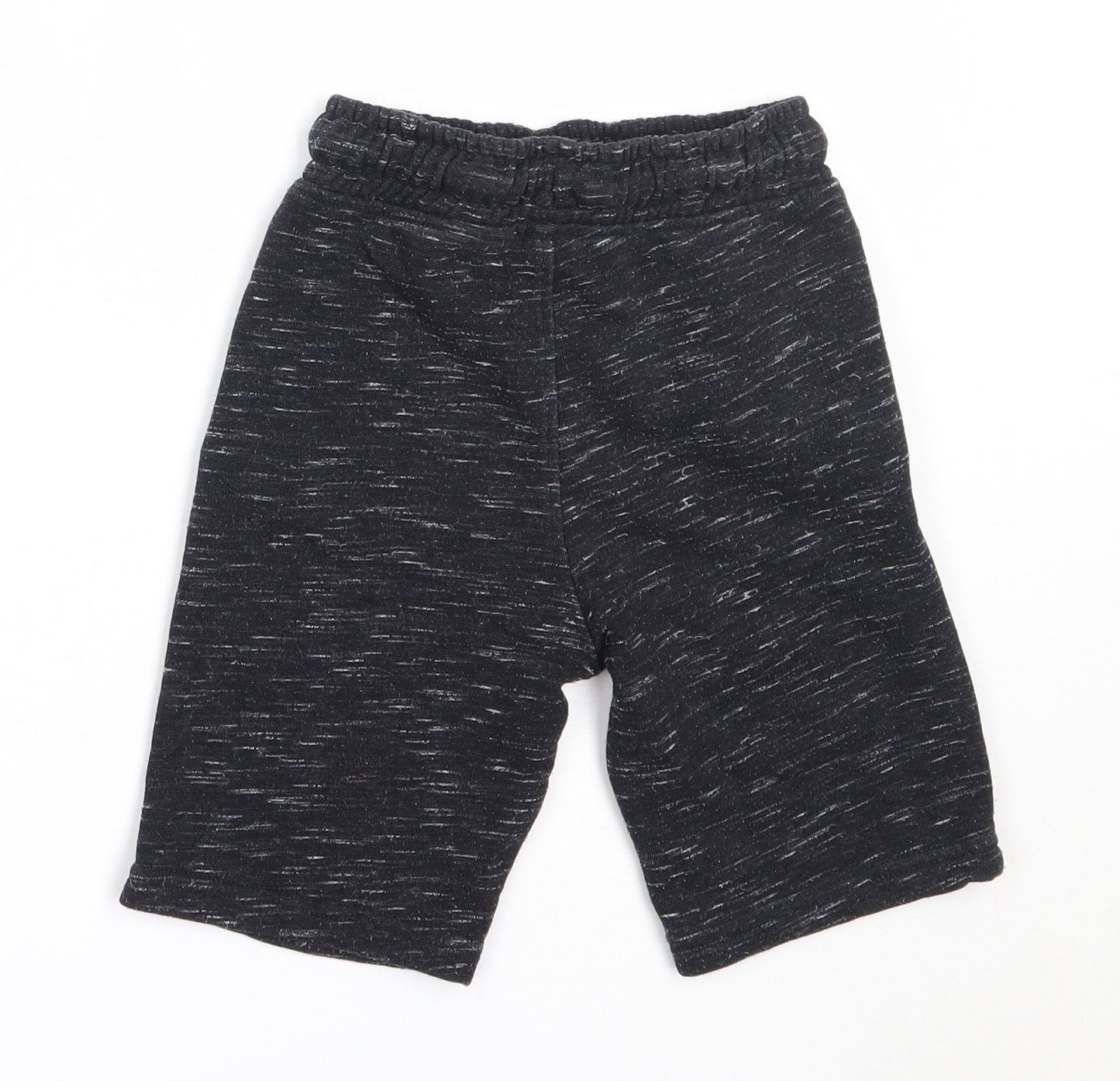TU Boys Black  Cotton Sweat Shorts Size 5 Years  Regular
