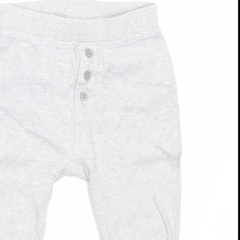 George Boys Grey  Cotton Capri Trousers Size 18-24 Months
