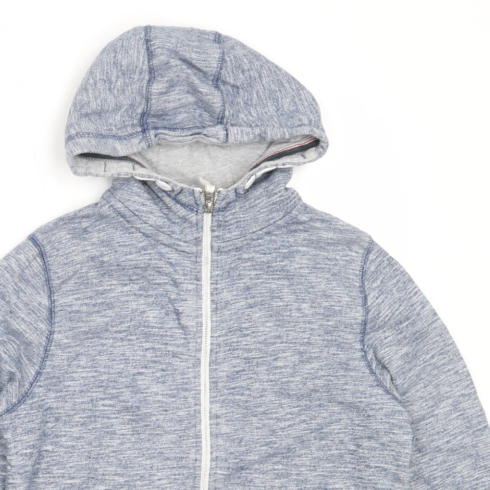 NEXT Boys Blue  Cotton Full Zip Hoodie Size 11 Years
