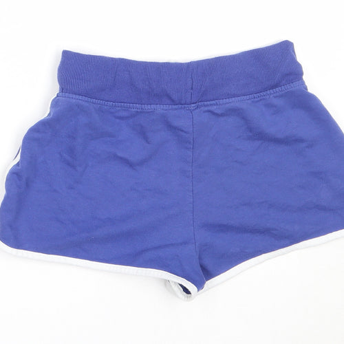 Candy Couture Girls Blue  Cotton Hot Pants Shorts Size 10 Years  Regular