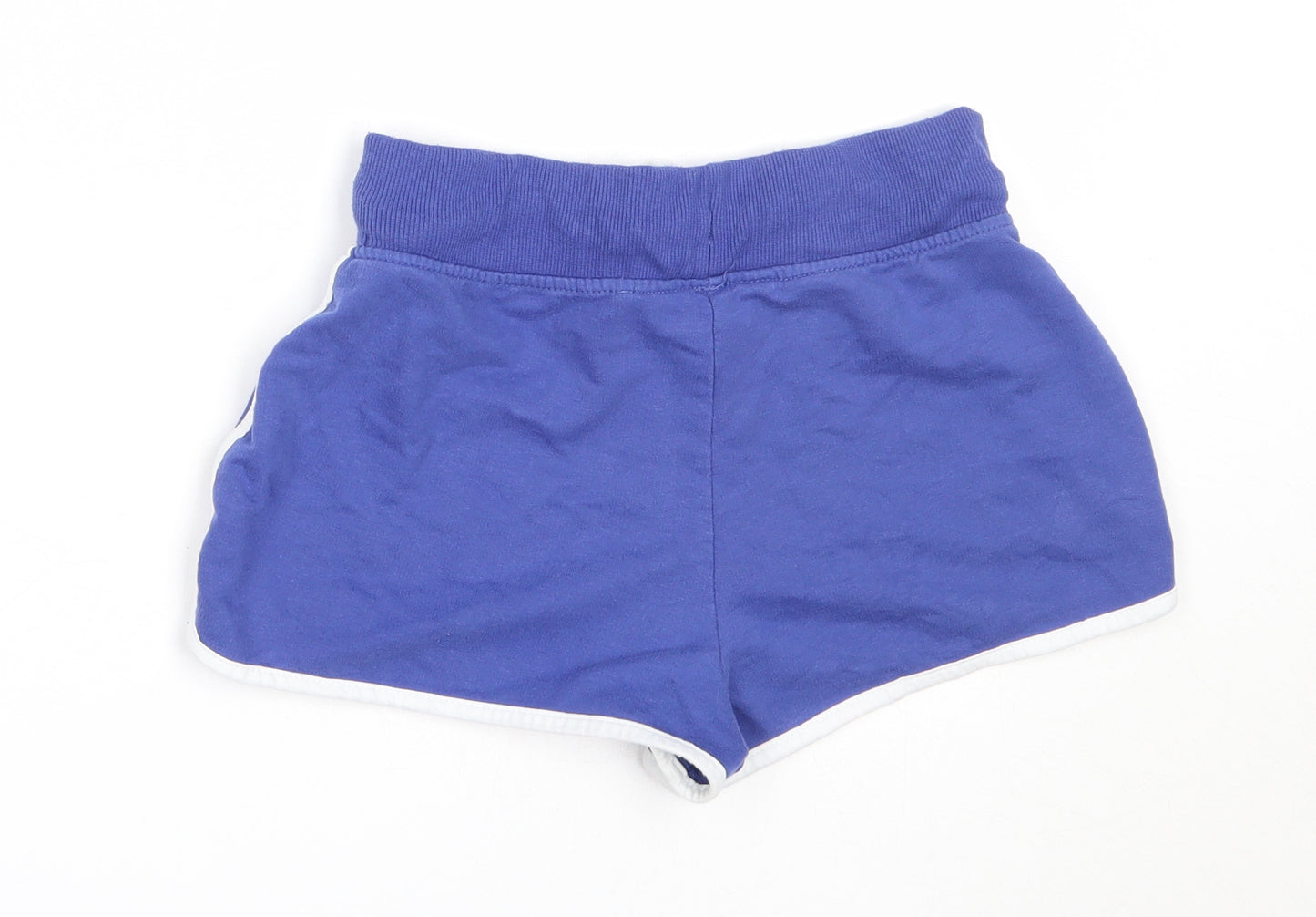 Candy Couture Girls Blue  Cotton Hot Pants Shorts Size 10 Years  Regular