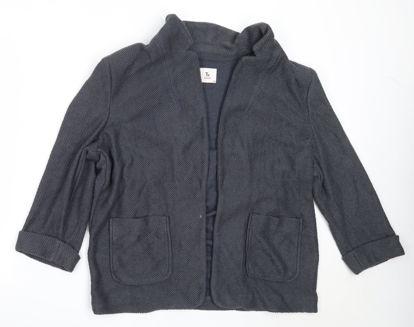 TU Womens Blue   Jacket  Size 16