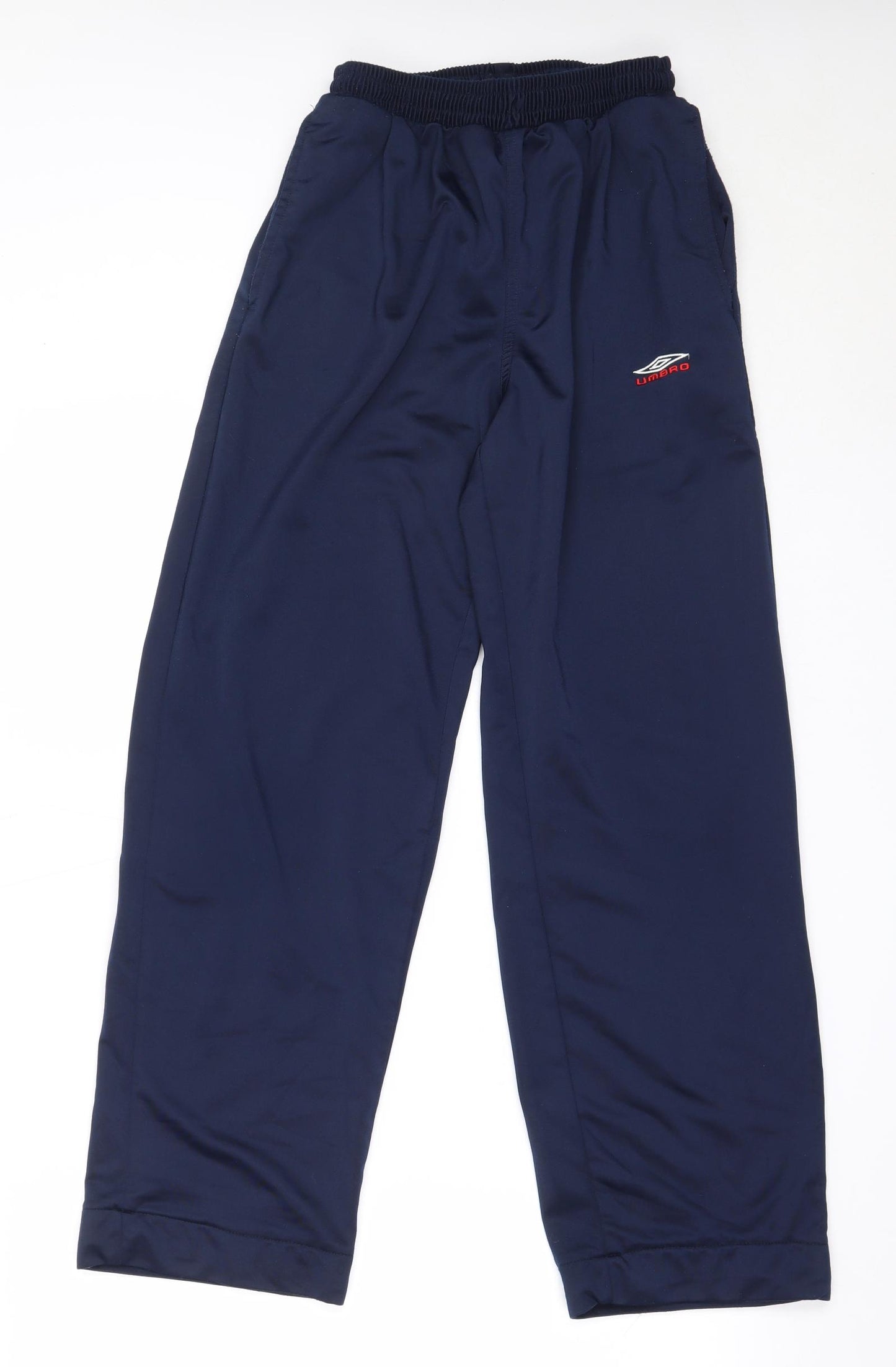 Umbro Mens Blue  Polyester Sweatpants Trousers Size S L28 in Regular