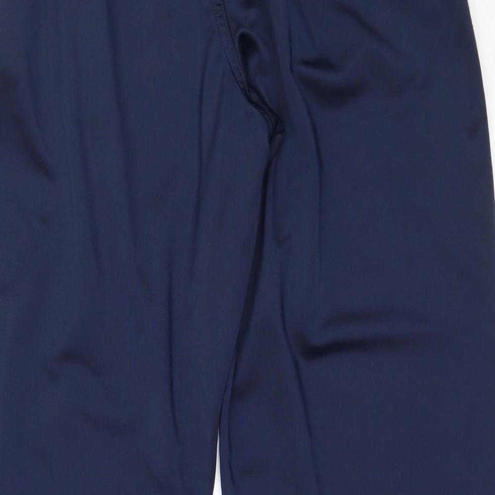 Umbro Mens Blue  Polyester Sweatpants Trousers Size S L28 in Regular