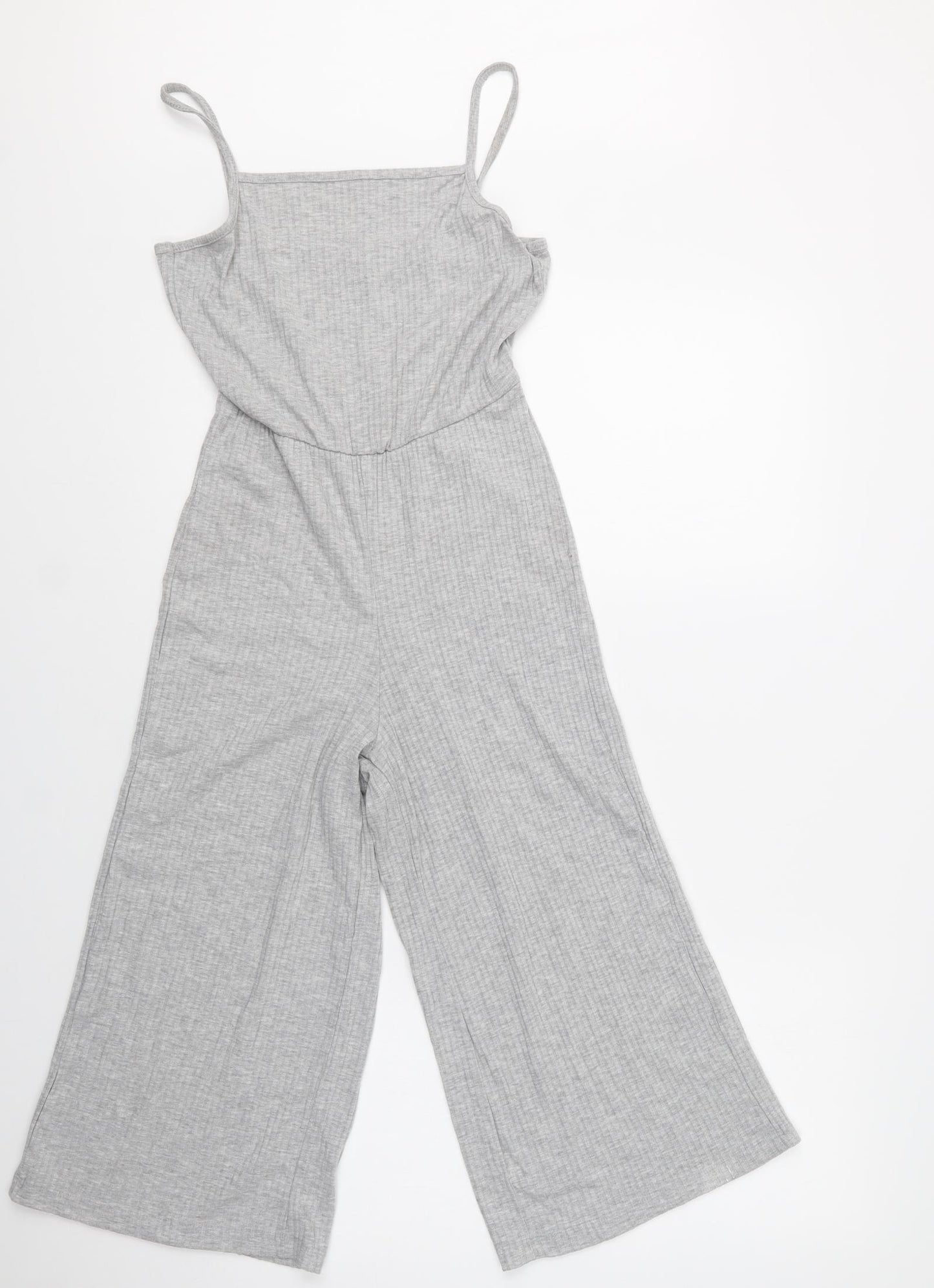 Primark Womens Grey   Jumpsuit One-Piece Size 10 L19 in
